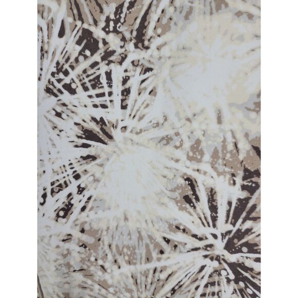 Aerie Capri Leggings M Womens White Brown High Rise Skinny Athletic - Picture 5 of 11